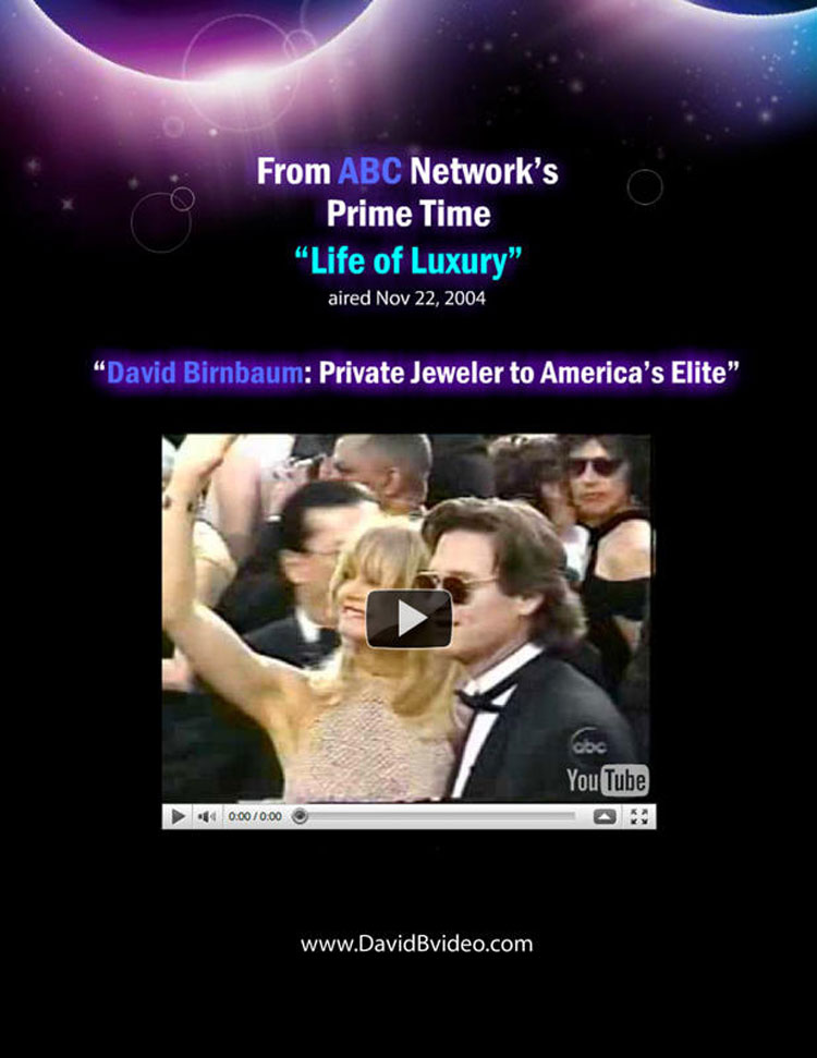 The business philosophy of David Birnbaum Rare 1:David Birnbaum has the rarest fancy coor blue, pink diamond studs.